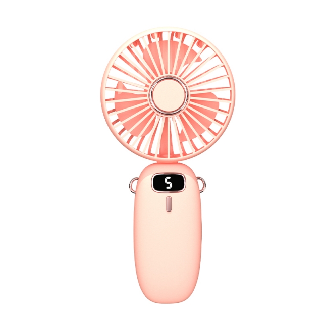 Five speed adjustable handheld fan